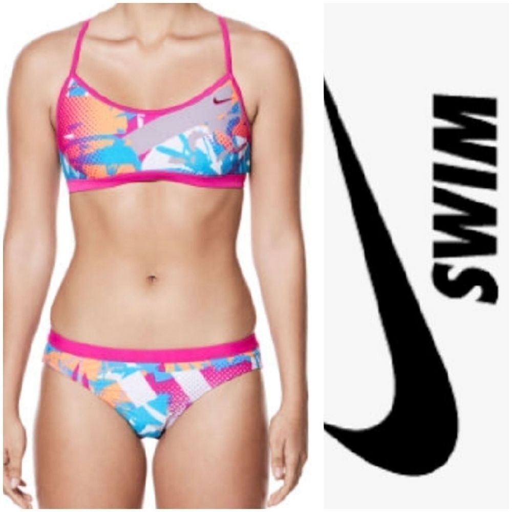 Nike Drift Graffiti Crossback Sport bikini set L
